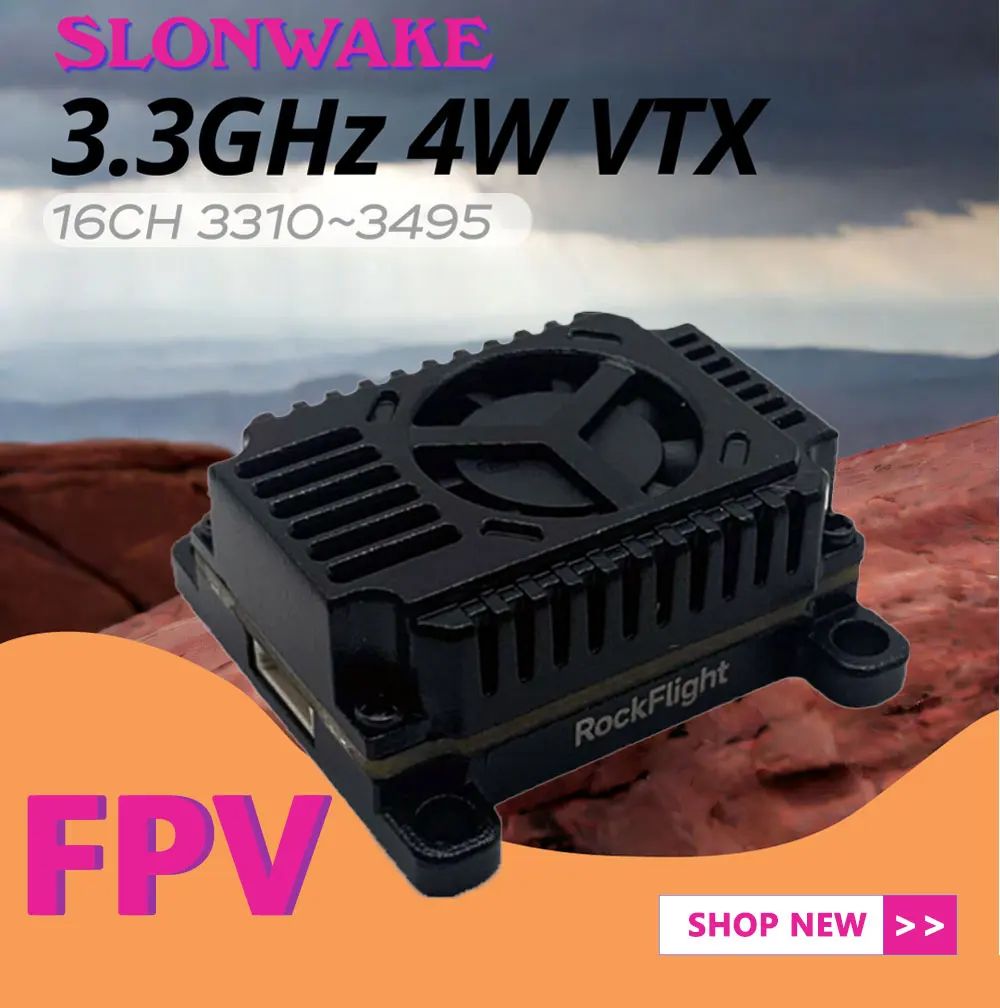 SLONWAKE FPV 3.3G 16CH 4000mW  - Fpv Drone Antenna 评论和价格