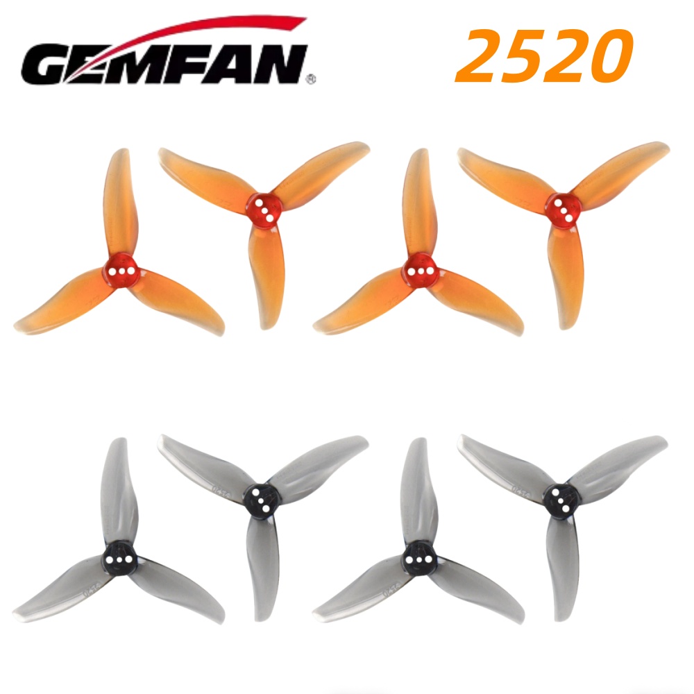 4Pairs Gemfan Hurricane 2520 2 - Fpv Drone Propeller 评论和价格