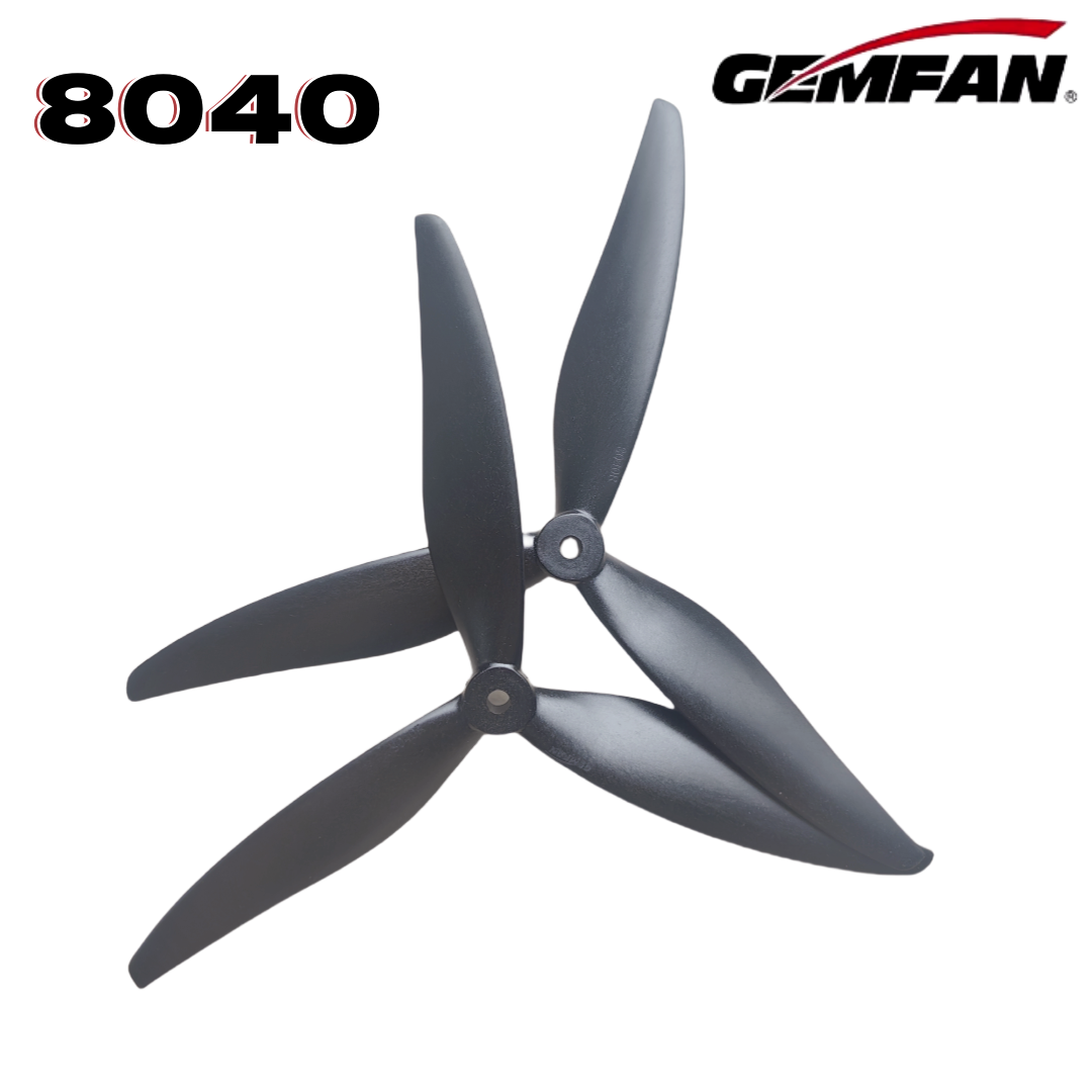 Gemfan 8040 8X4X3 3-blade 8-in - Fpv Drone Propeller 评论和价格