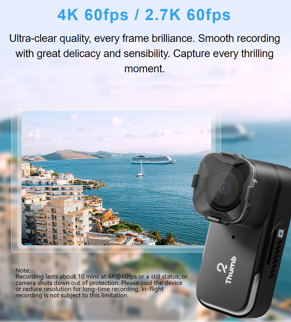 New Version RunCam Thumb 2 4K  - Fpv Drone Camera 评论和价格