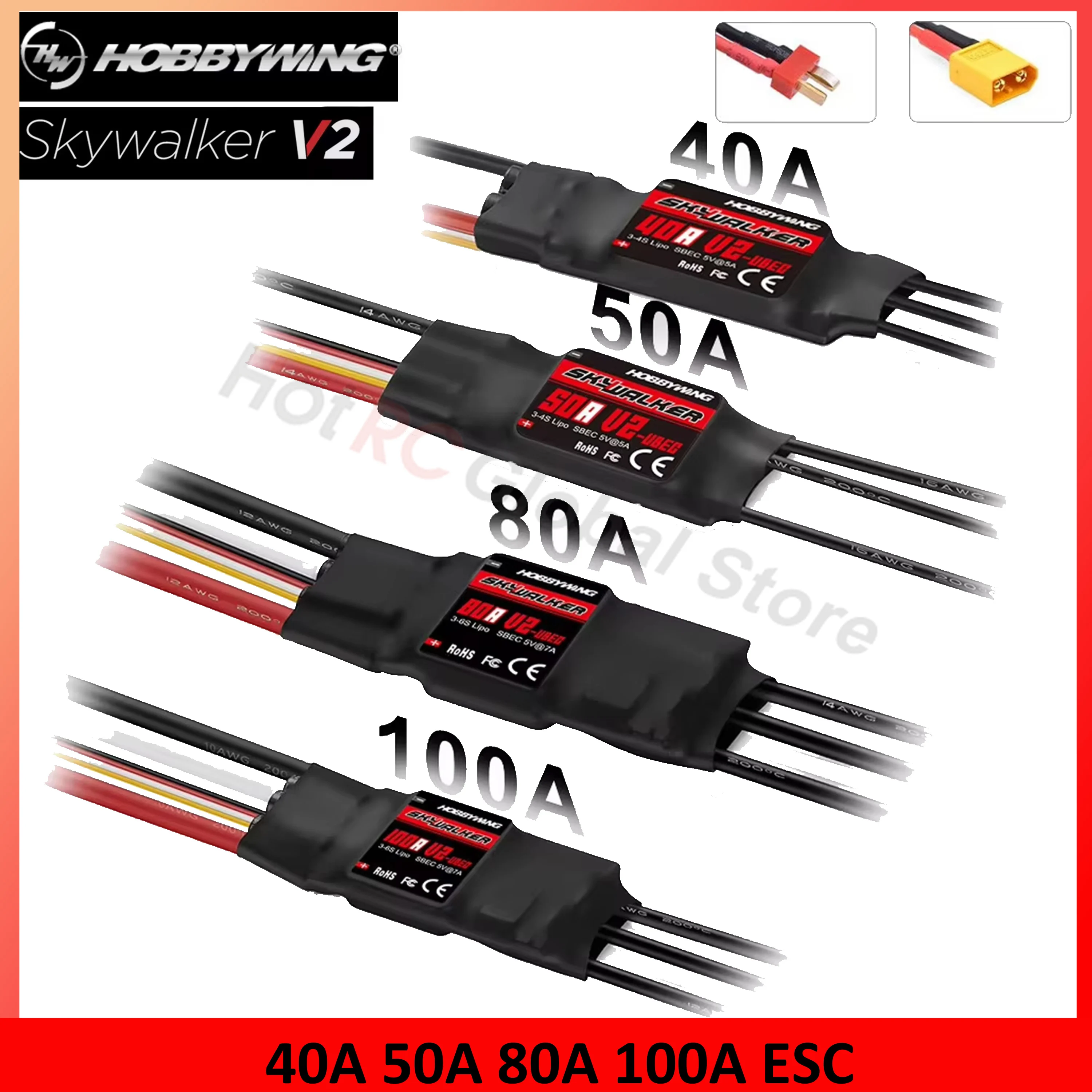 HOBBYWING Skywalker V2 Series  - Fpv Drone Esc 评论和价格