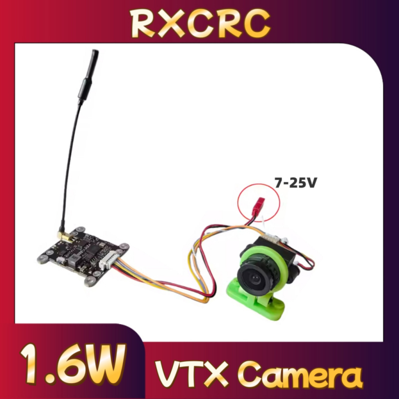 RXCRC 5.8G Module 48CH 1.6W VT - Fpv Drone Transmitter 评论和价格