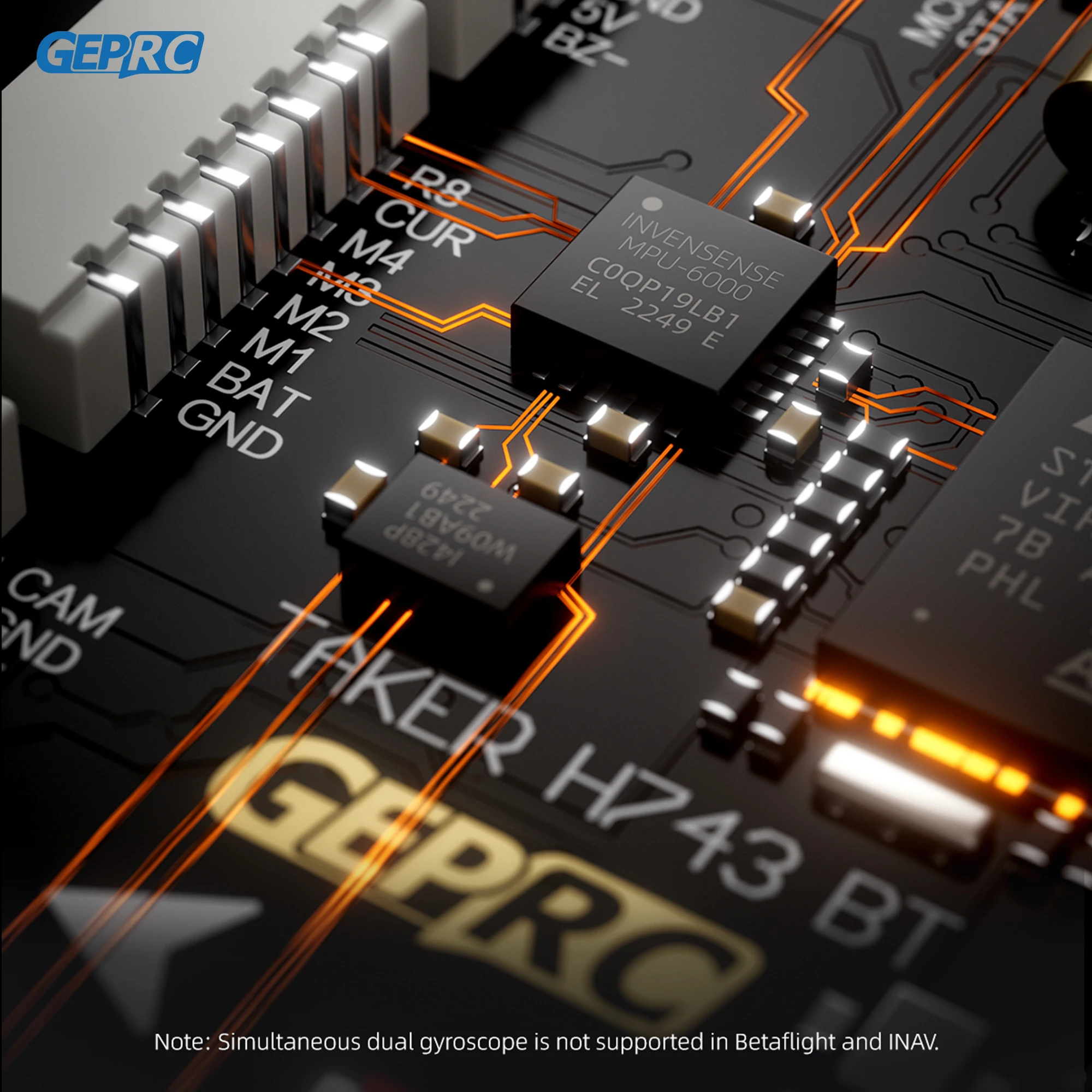 GEPRC TAKER H743 BT 32Bit 65A  - Fpv Drone Flight Controller 评论和价格