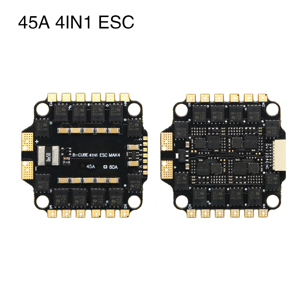 UAngel 4IN1 45A 60A ESC BLHELI - Fpv Drone Esc 评论和价格