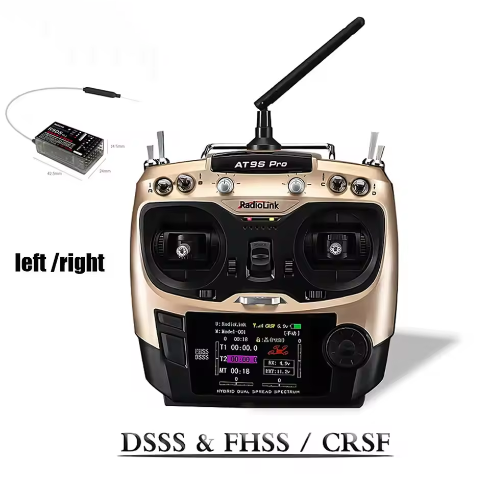 Radiolink AT9SPro 12CH 2.4G DS - Fpv Drone Battery 评论和价格