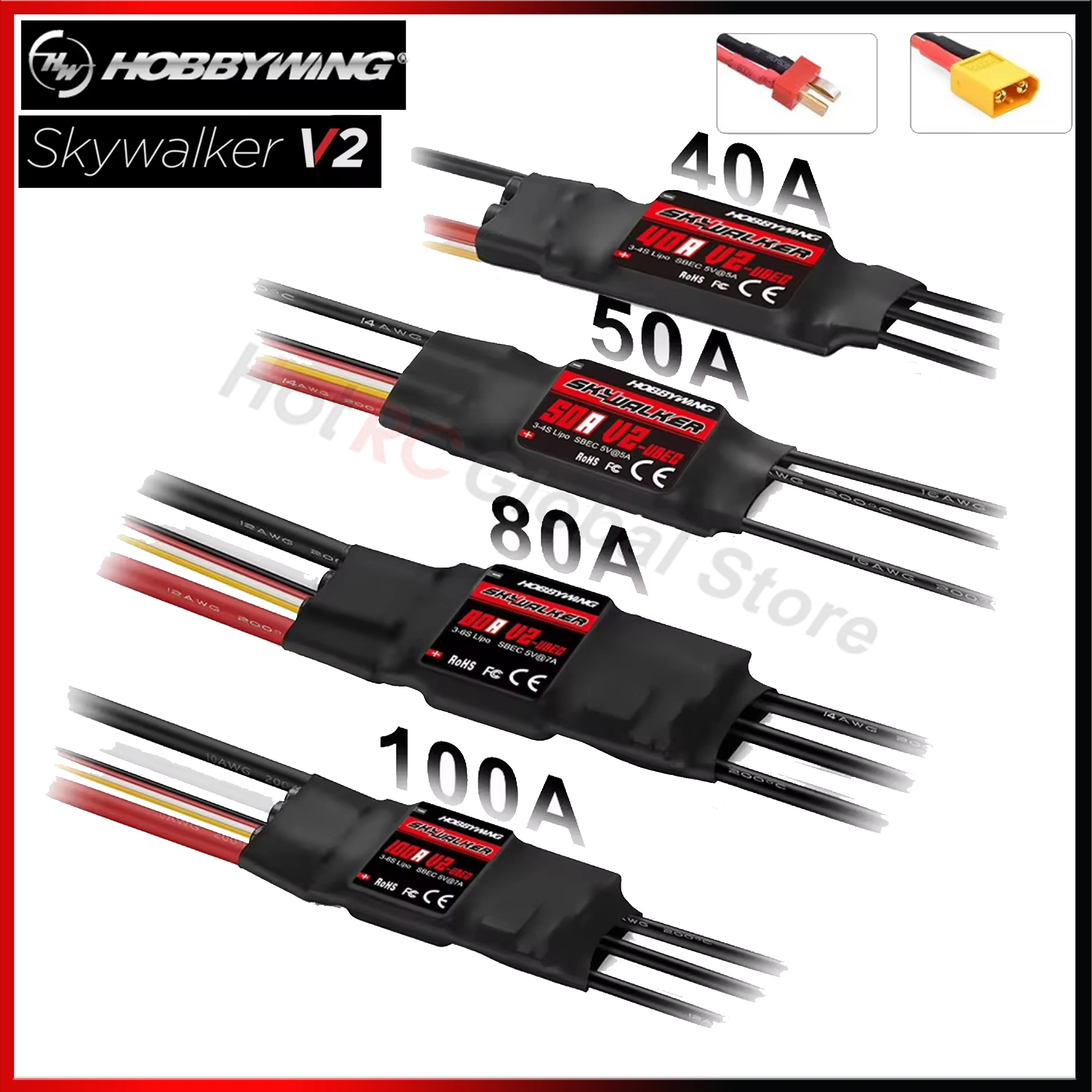 HOBBYWING Skywalker V2 Series  - Fpv Drone Esc 评论和价格
